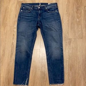 rag & bone Dre low rise ankle slim boyfriend 27